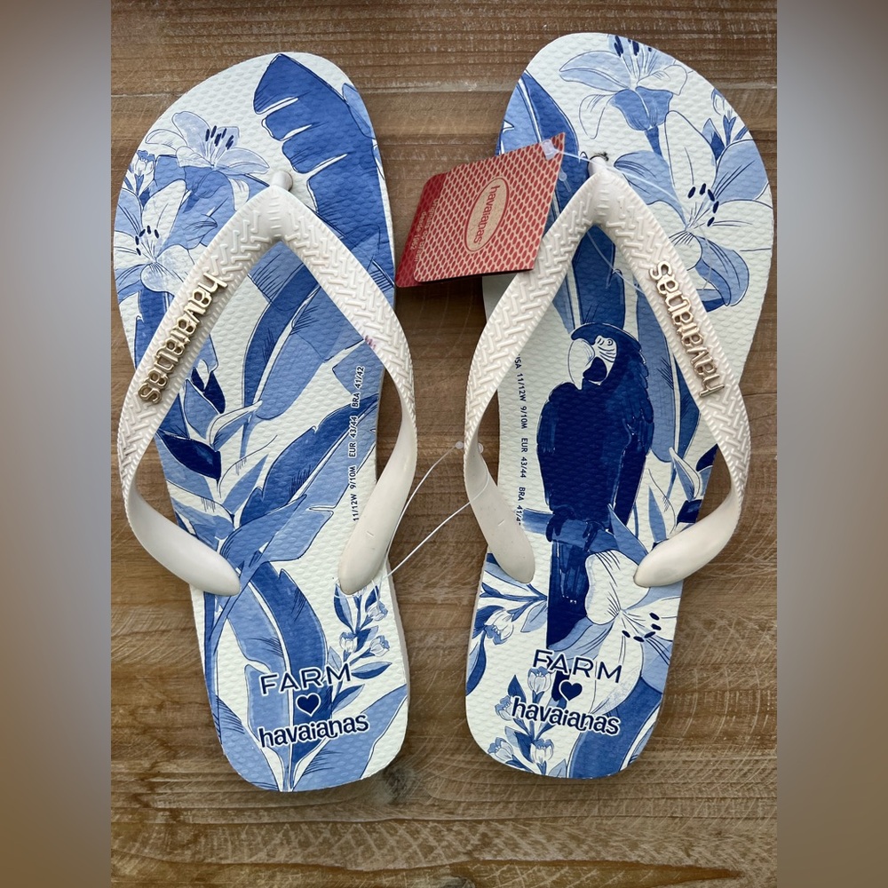Havaianas × Farm Rio Fresh Fruit Flip Flop Women’s Size 11 New - Picture 5 of 11